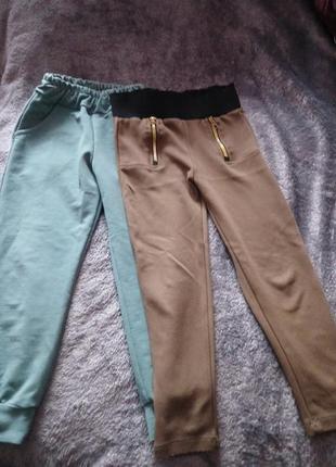 Набір штанів 2 шт, 110р(спортивні та брючки)