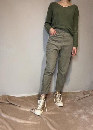 Брюки вельветовые zara