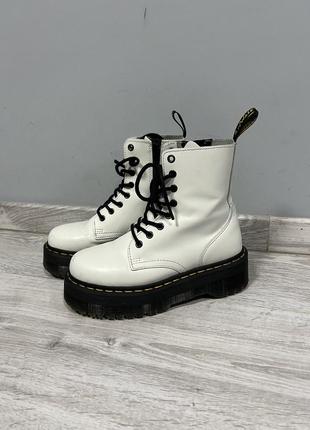 Кожаные ботинки dr. martens