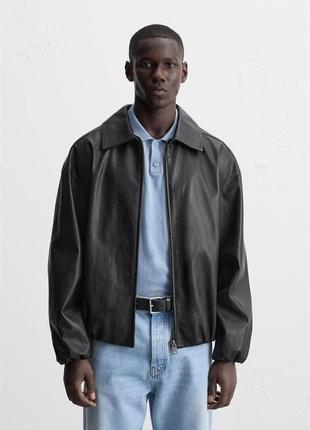 Куртка, эко кожа zara