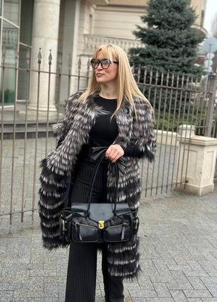 Сумка-багет, новая черная сумочка