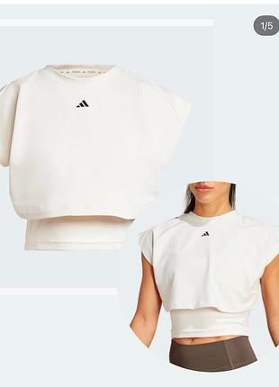 Футболка топ спортивна adidas