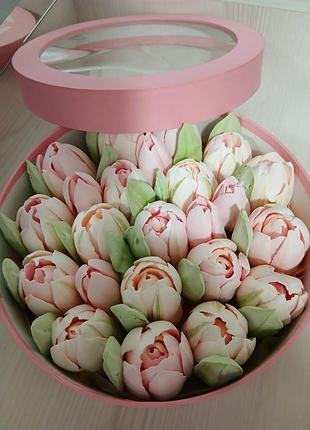 Цветы из зефира 🌷