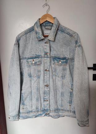 Джинсовая куртка от бренда primark