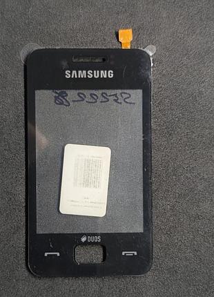Тачскрин ( сенсор ) samsung star 3 duos gt- s5222 оригинал черный
