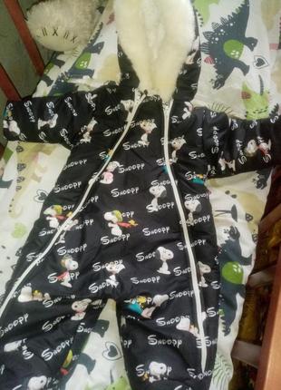 Комбінезон зимній дитячій
взягали з народження. можливий торг