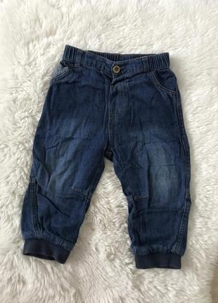 Штаны утеплённые/ джинсы