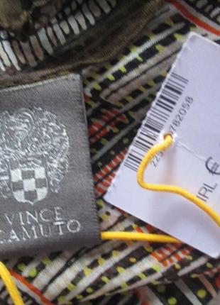 Шикарный большой платок палантин в орнамент 100% шелк vince camuto 🌺🌴🌺