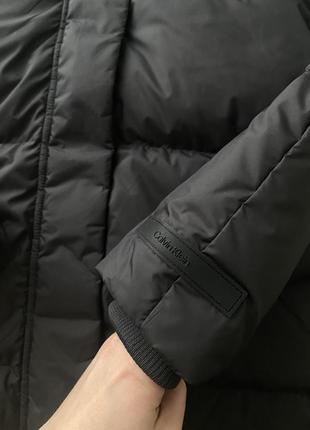 Тепла куртка пуховик calvin klein2 фото