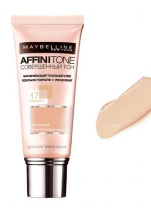 Maybelline affinitone досконалий тон зволожувальний тональний крем