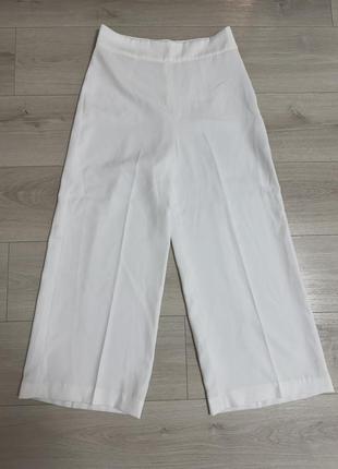 Брюки брюки кюлоты палаццо женские zara