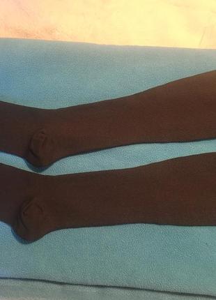 Длинные гольфы черные