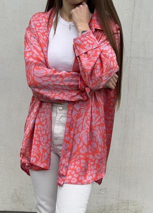 Классная рубашка оверсайз