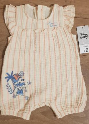 Муслиновый ромпер серии дисней