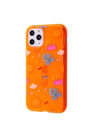 Чехол неоновый iphone 11 силикон 6.1”