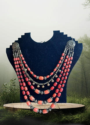 Намисто кораловый оберег