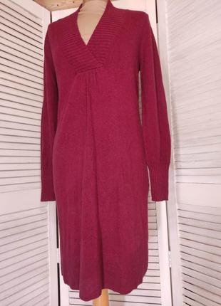 Теплое платье с ангорой/ свитер