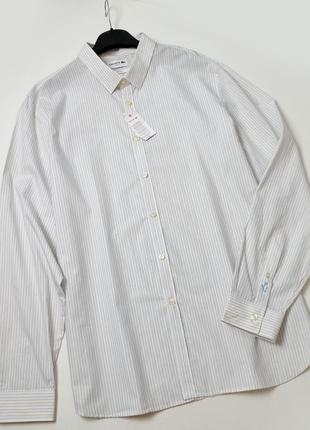 Lacoste брендовая мужская рубашка