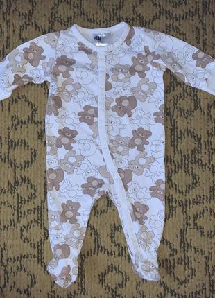 Человечек 🧸h&m 1-2 мес