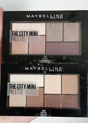 Maybelline тени