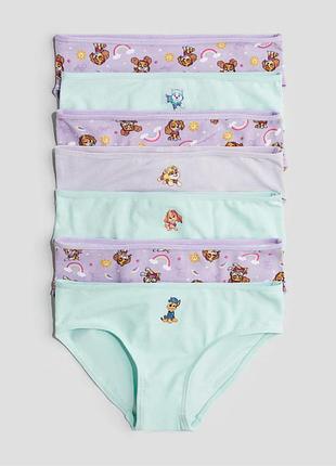 Трусики щенячий патруль набір тиждень