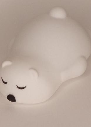 Ночник силиконовый мишка а806 от ааа