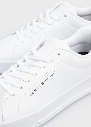 Снікерси tommy hilfiger th court leather