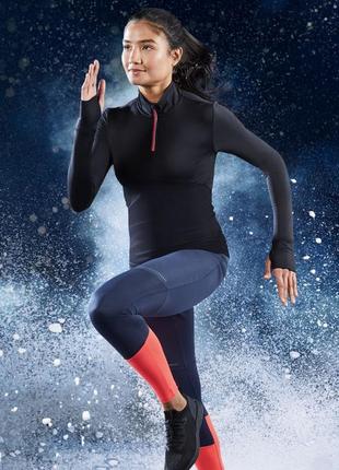 Crivit sports новый крутой осенне-зимний утепленный спортивный термо костюм на флисе