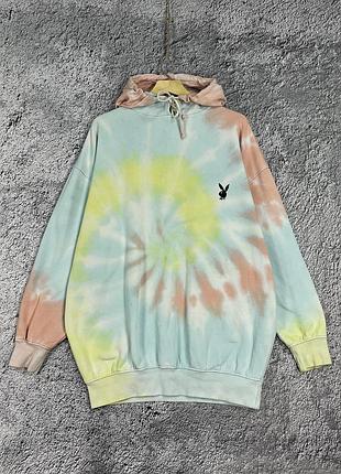 Playboy розмір xl як hobe!!! оригінальне мерч тай-дай худі