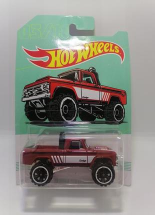 Hotwheels 2017 "70 dodge power wagon"