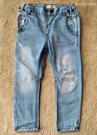 Джинсы zara на 3-4 года