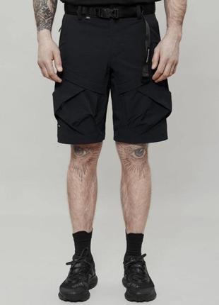Riot division 2 pocket black ss24 мужские шорты риот девижней новые с етикеткой милитари