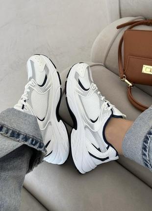 Кросівки жіночі на платформі білі текстиль весна літо