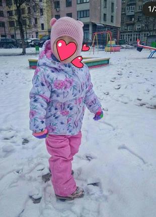 Зимняя куртка и полукомбез