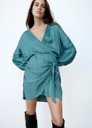 Сатинова сукня zara