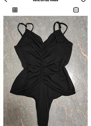 Чорний боді bik bok