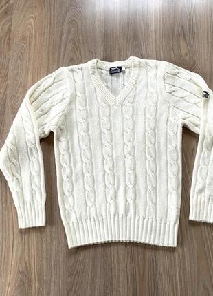 Мужской вязяный свитер slazenger