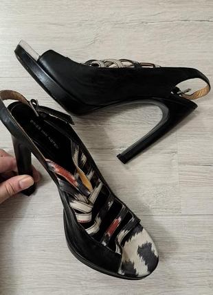 Dries van noten черные туфли (38 размер)