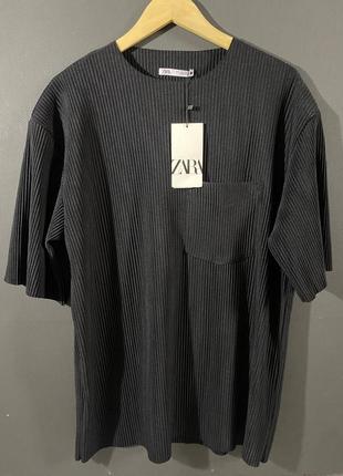 Структурная футболка zara man