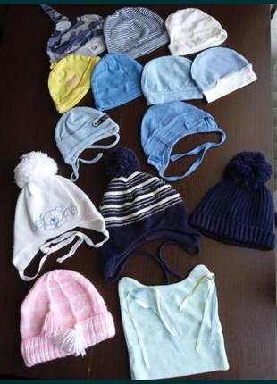 Шапочки для немовлят.