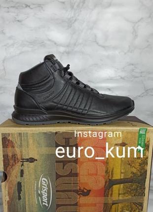 Оригінал ботинки grisport оригинал купить кожа италия чорные 820743