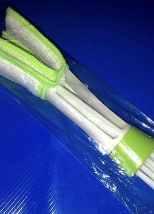 Щітка для чищення жалюзі, повітрозабірників, клавіатури компʼютера