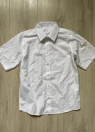 Новая белая рубашка 11 лет