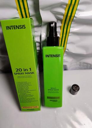 Восстанавливающий спрей маска для волос 20 в 1 intensis prosalon 20 in 1 spray mask intensive care