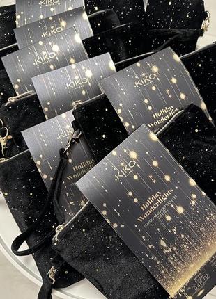 Набор подарочный тушь карандаш косметичка kiko milano