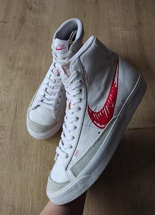 Фірмові чоловічі шкіряні кросівки nike, оригінал, модель 2020 року, р.42