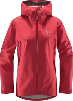 Haglofs gore tex мембранная куртка ветровка новая оригинальная штормовка