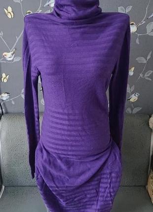 Теплое платье гольф р. s/m