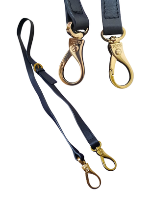 Ремешок к сумке из натуральной кожи, на карабинах, tod's оригинал.