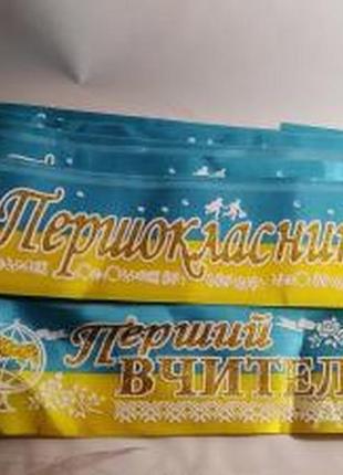 Ленты "першокласник" и "перший учитель", 15+1 штук